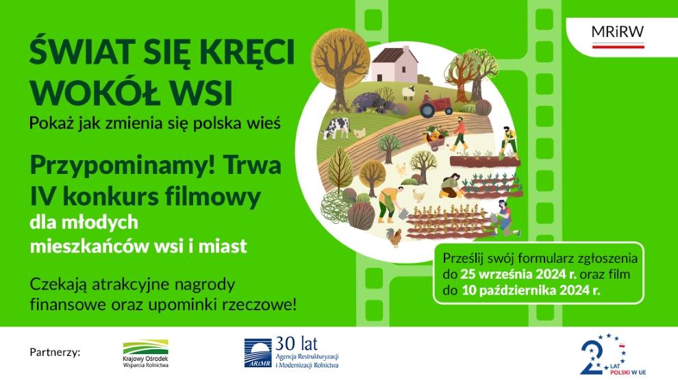 „Świat się kręci wokół wsi” – konkurs jeszcze trwa!