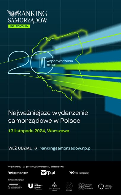 20. edycja Rankingu Samorządów „Rzeczpospolitej” – ogłoszenie wyników już niebawem!