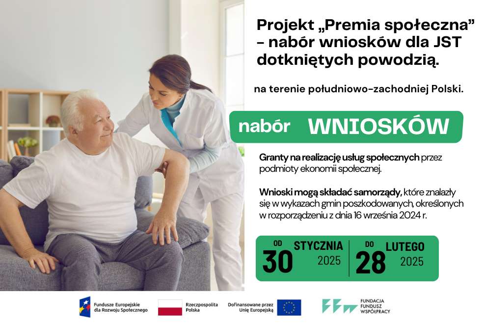 Nabór wniosków dla JST dotkniętych powodzią otwarty!